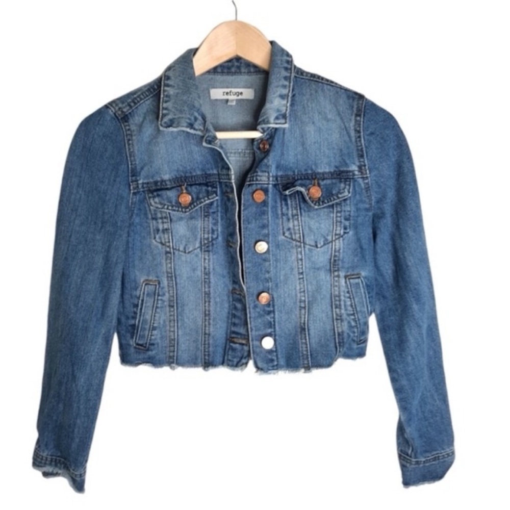 Cropped Denim Jacket